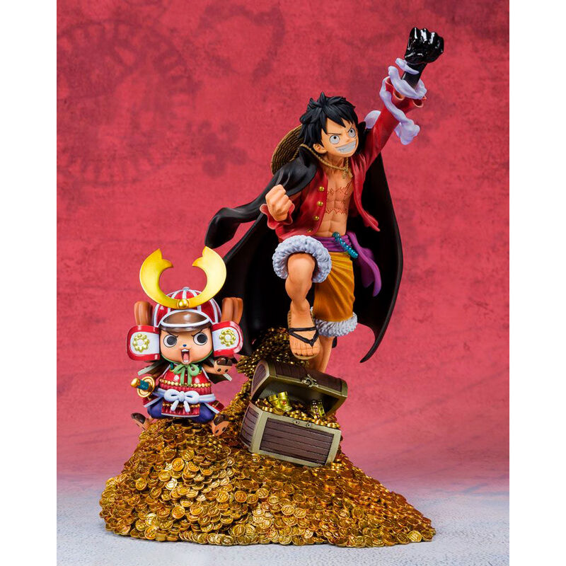 Estatua FiguartsZERO Monkey D Luffy By Eiichiro Oda WT100 Daikaizoku