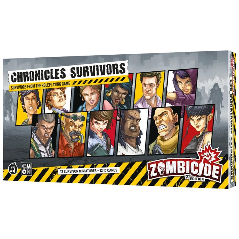 Zombicide 2ª edición:  Chronicles Survivor Set