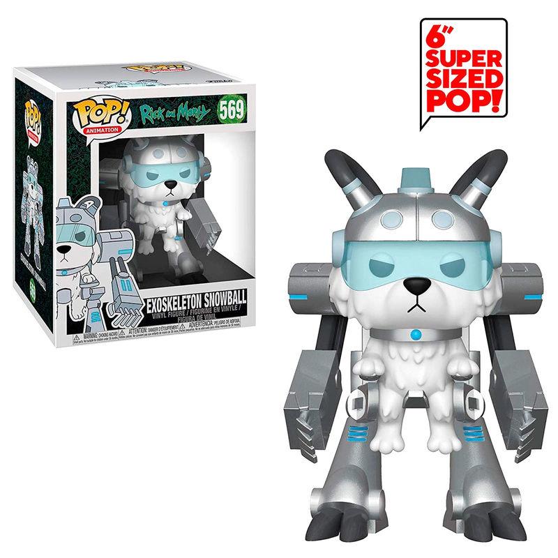 Figura POP Rick & Morty Exoskeleton Snowball 15cm de FUNKO - Frikibase.com