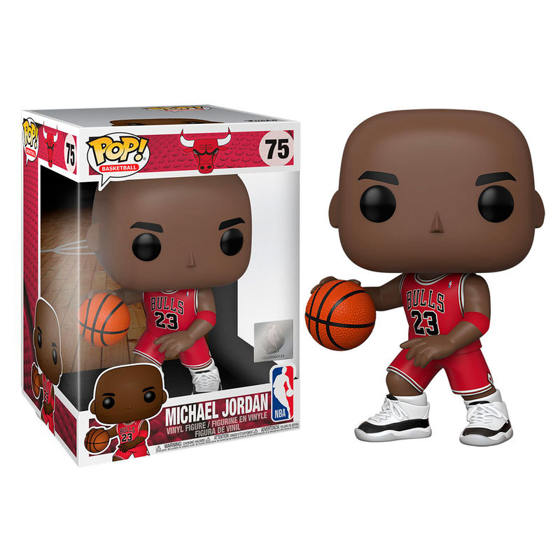 Funko POP! NBA Bulls Michael Jordan Red Jersey 25cm