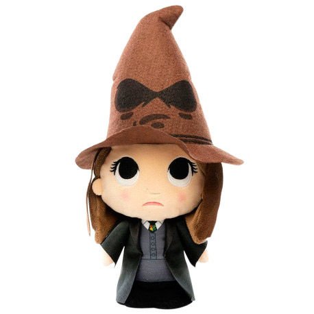 Peluche Harry Potter Hermione with sorting hat 15cm