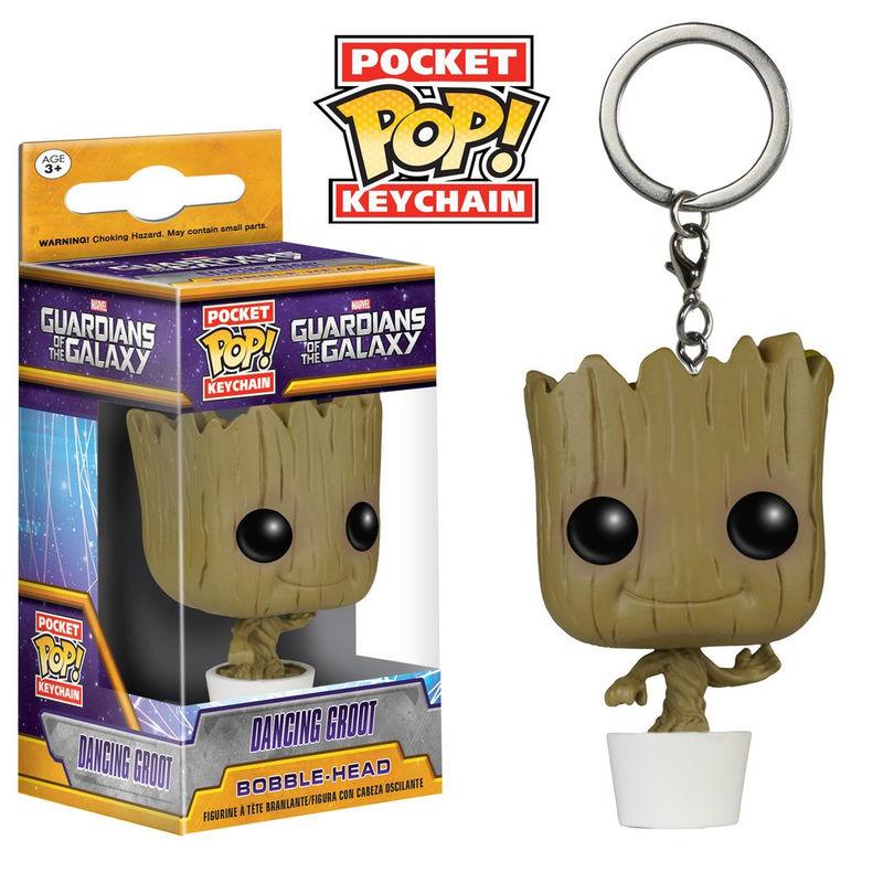 Llavero Pocket POP Guardians of the Galaxy Baby Groot de FUNKO - Frikibase.com