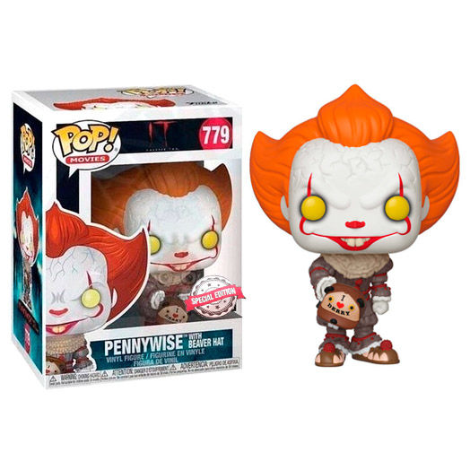 Funko POP! IT Chapter 2 Pennywise with Beaver Hat