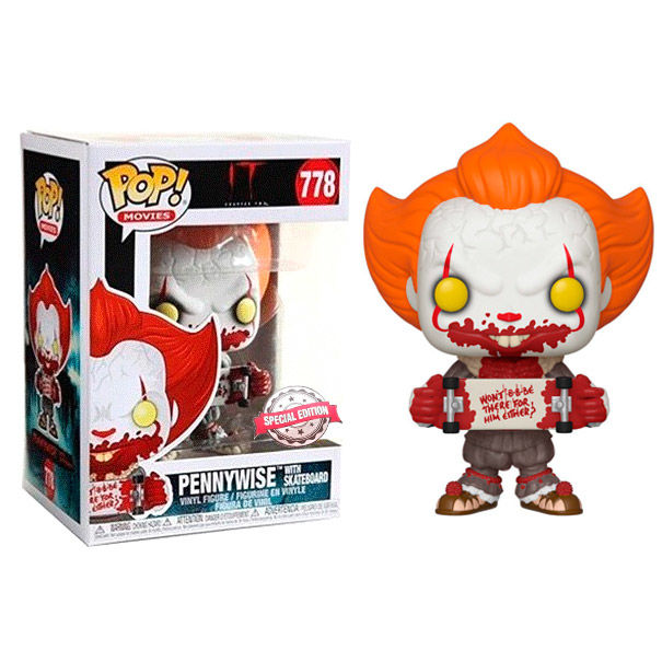 Funko POP! IT Chapter 2 Pennywise with Skateboard