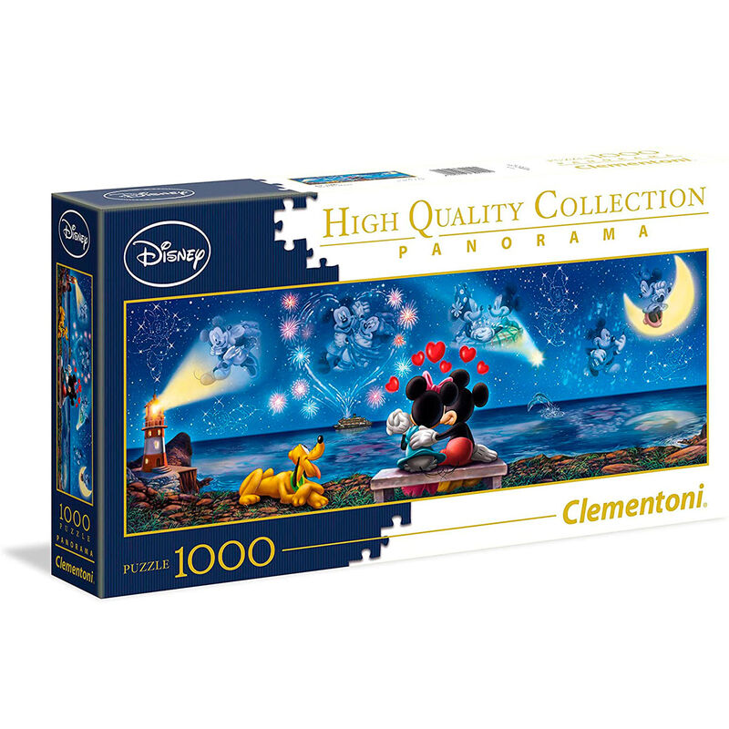 Puzzle Panorama Mickey and Minnie Disney 1000pzs