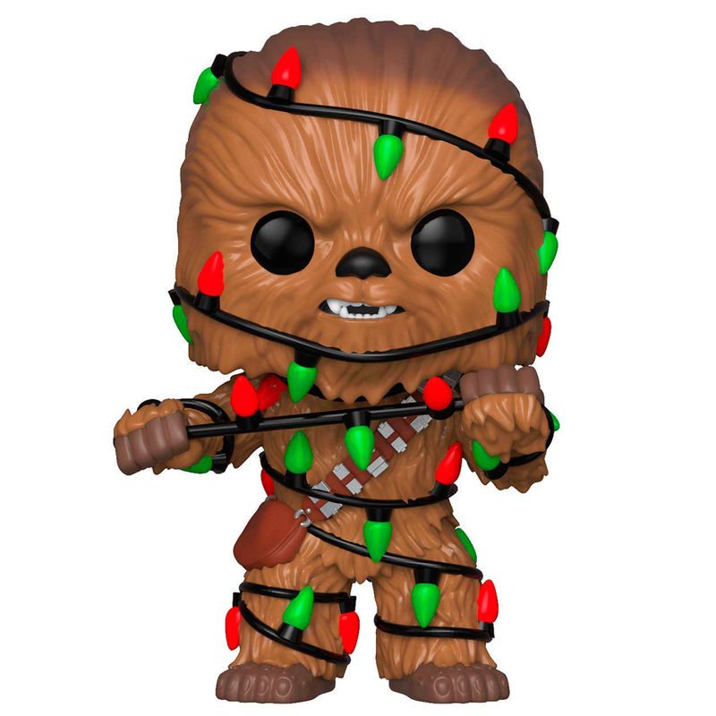 Funko POP Star Wars Holiday Chewie with Lights