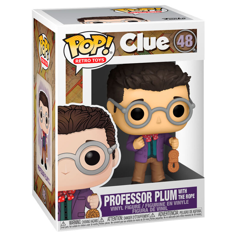 Funko POP Cluedo Professor Plum with Rope