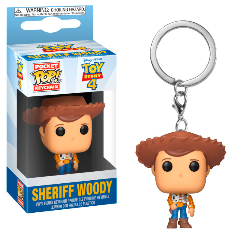 Llavero Pocket POP Disney Toy Story 4 Woody