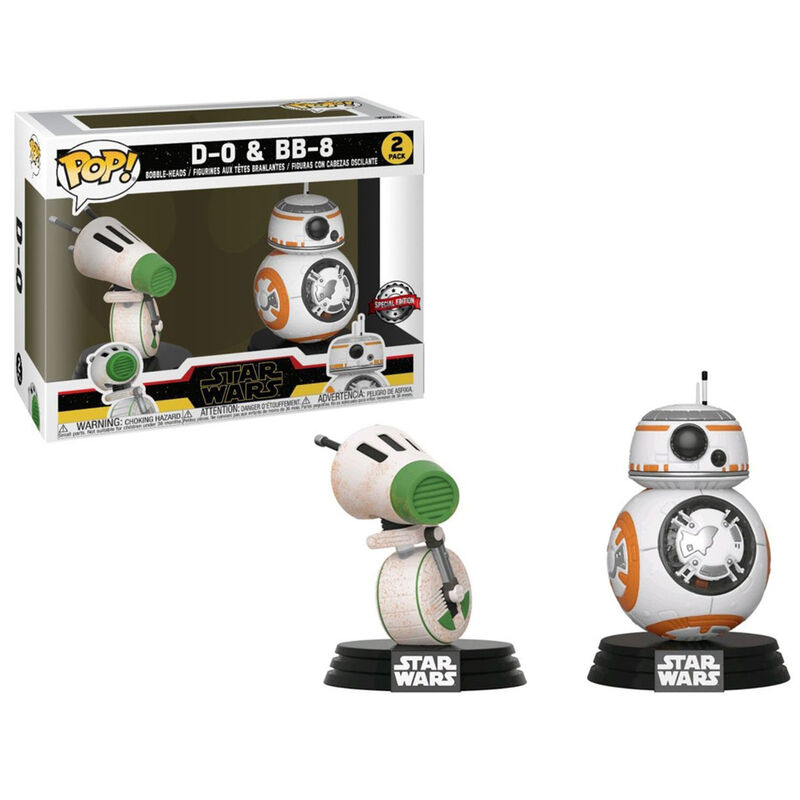 Set 2 figuras POP Star Wars Rise of Skywalker D-O and BB-8 Exclusivo