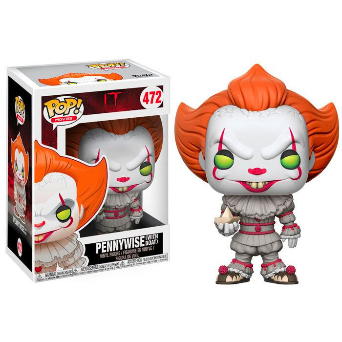 Funko POP IT 2017 Pennywise with boat