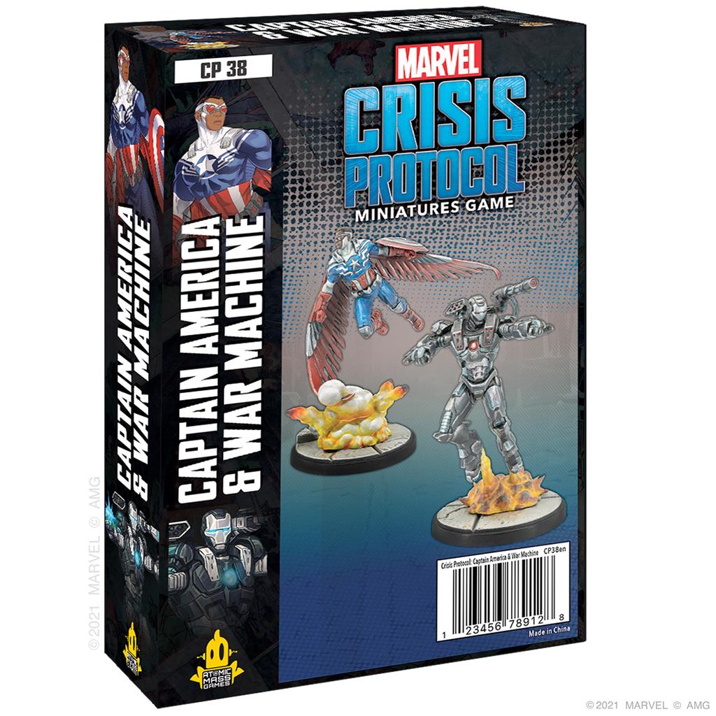 Crisis Protocol Captain America & War Machine EN