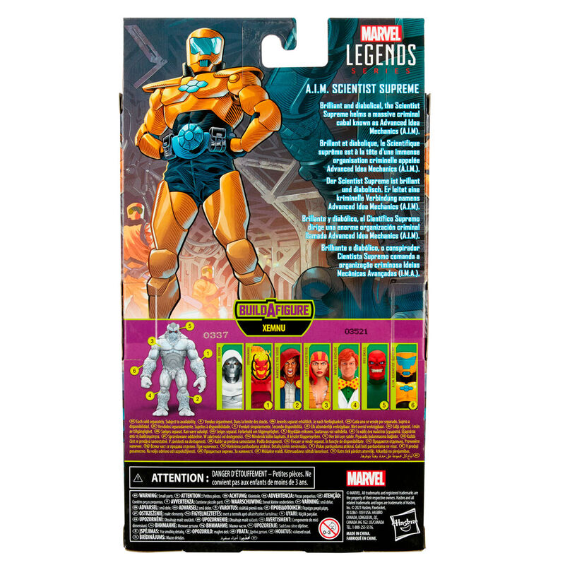 A.I.M Scientist Supreme Marvel Legends 15cm
