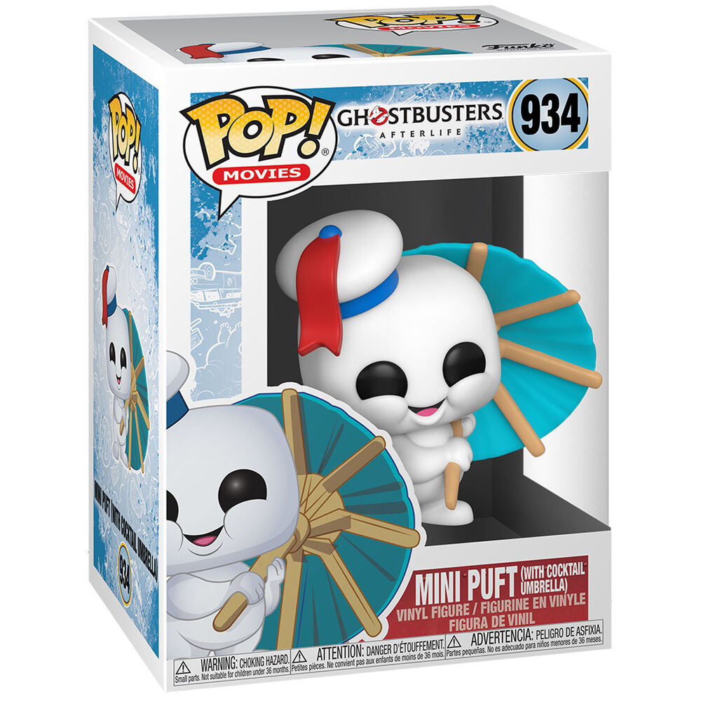 Funko POP Ghostbusters Afterlife Mini Puft With Cocktail Umbrella