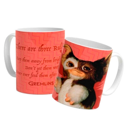 Taza There Are Three Rules Gizmo Gremlins