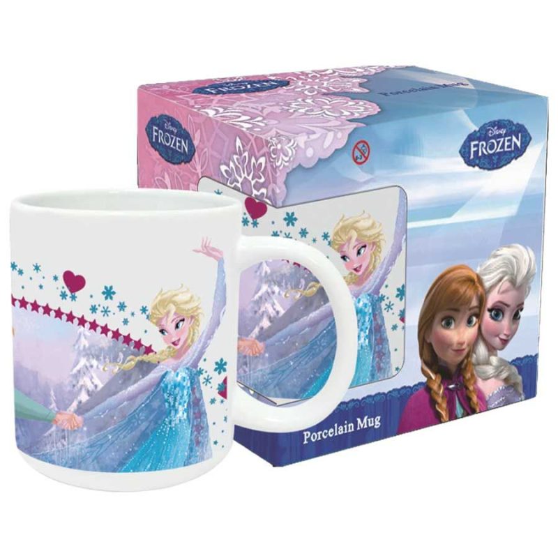 Taza Frozen Disney Forever Sisters Cerámicaa