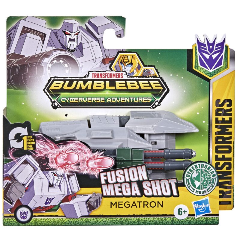 Megatron Fusion Mega Shot Cyberverse Transformers 10cm