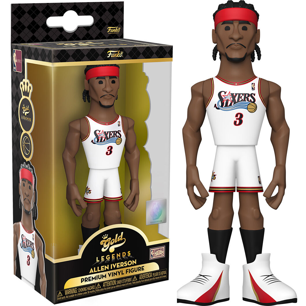 Figura Vinyl Gold NBA 76ers  Allen Iverson de FUNKO - Frikibase.com