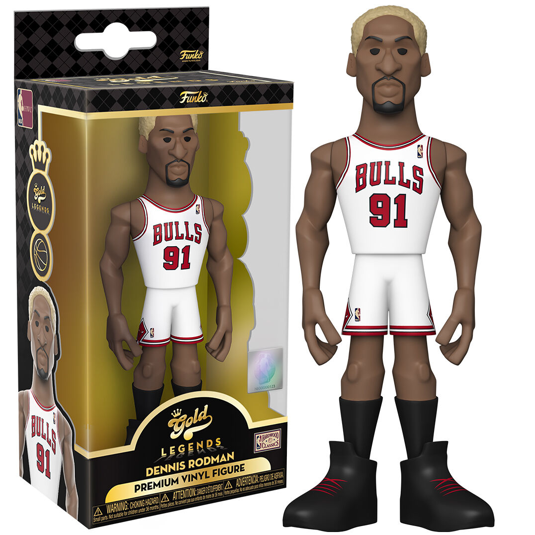 Figura Vinyl Gold NBA Bulls Dennis Rodman de FUNKO - Frikibase.com