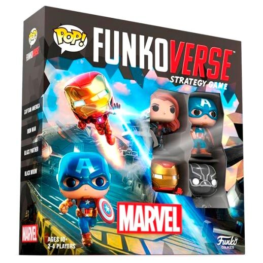 Juego de mesa (en Español) POP Funkoverse Marvel (4 figuras)
