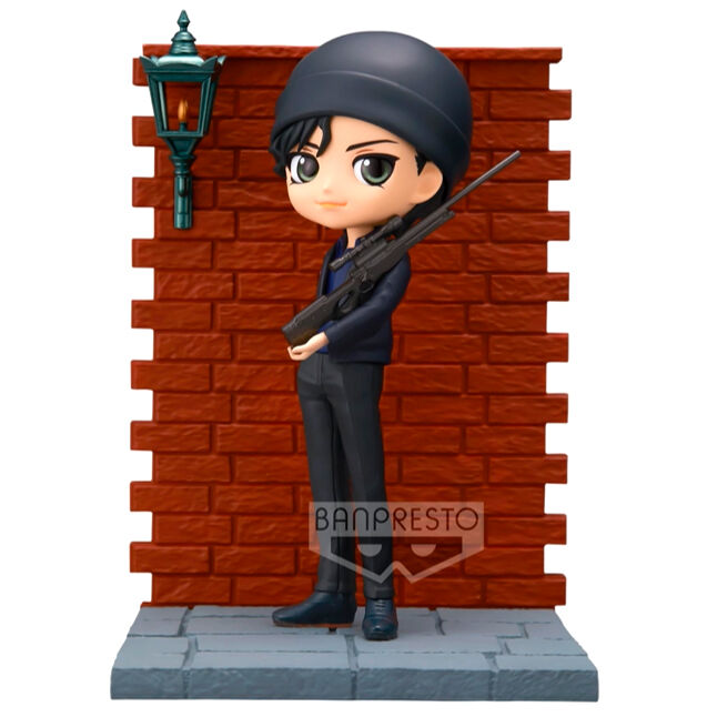 Figura Shuichi Akai Detective Conan Q Posket premium 15cm frikibase.com