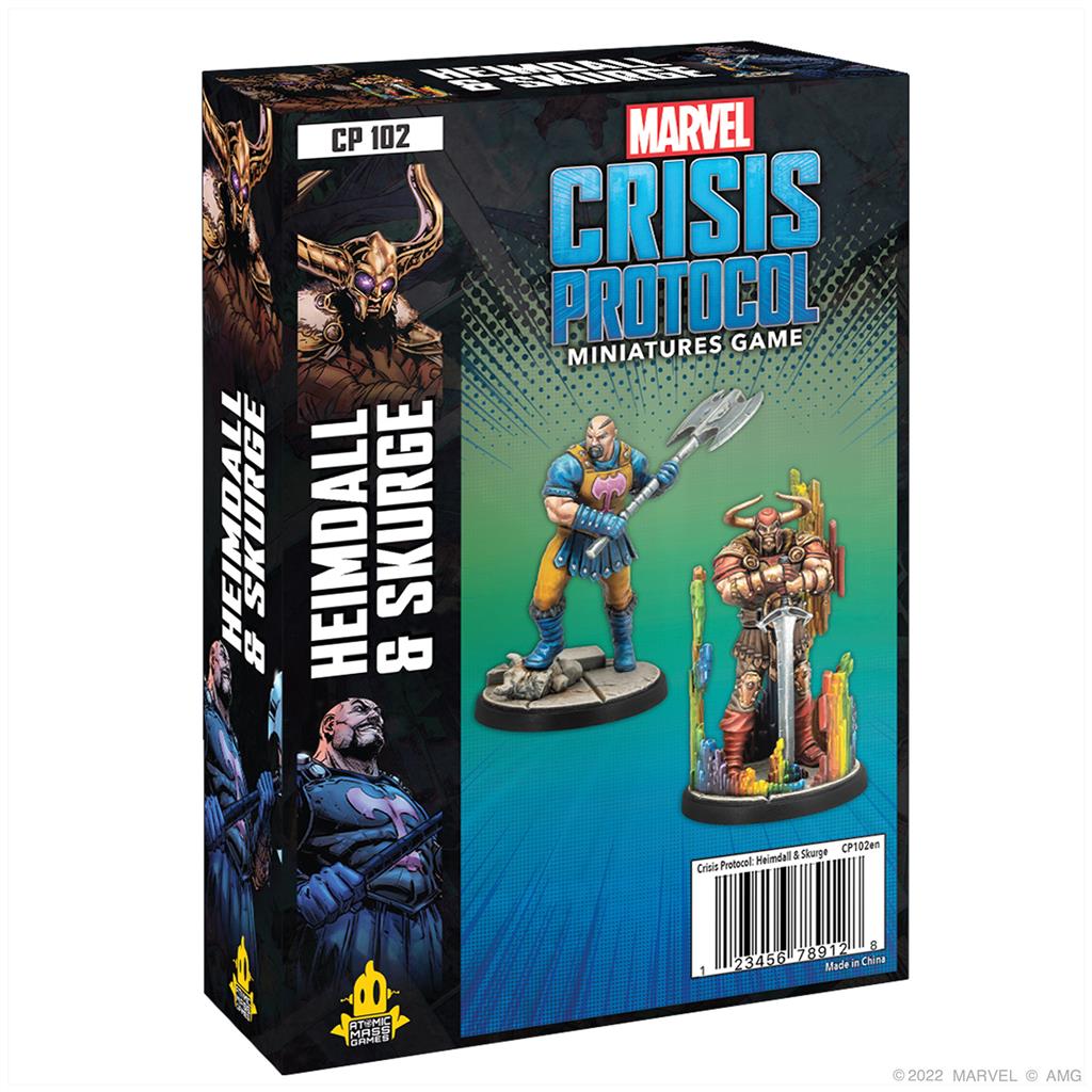 MCP:  Heimdall & Skurge (Inglés) - Marvel Crisis Protocol