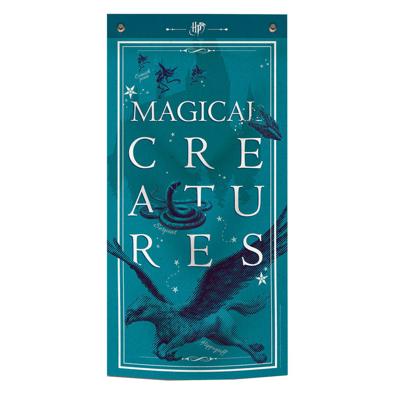 Estandarte Magical Creatures Harry Potter