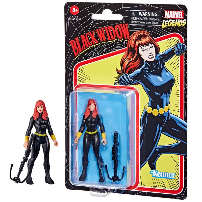 Black Widow Marvel Retro Collection 9cm