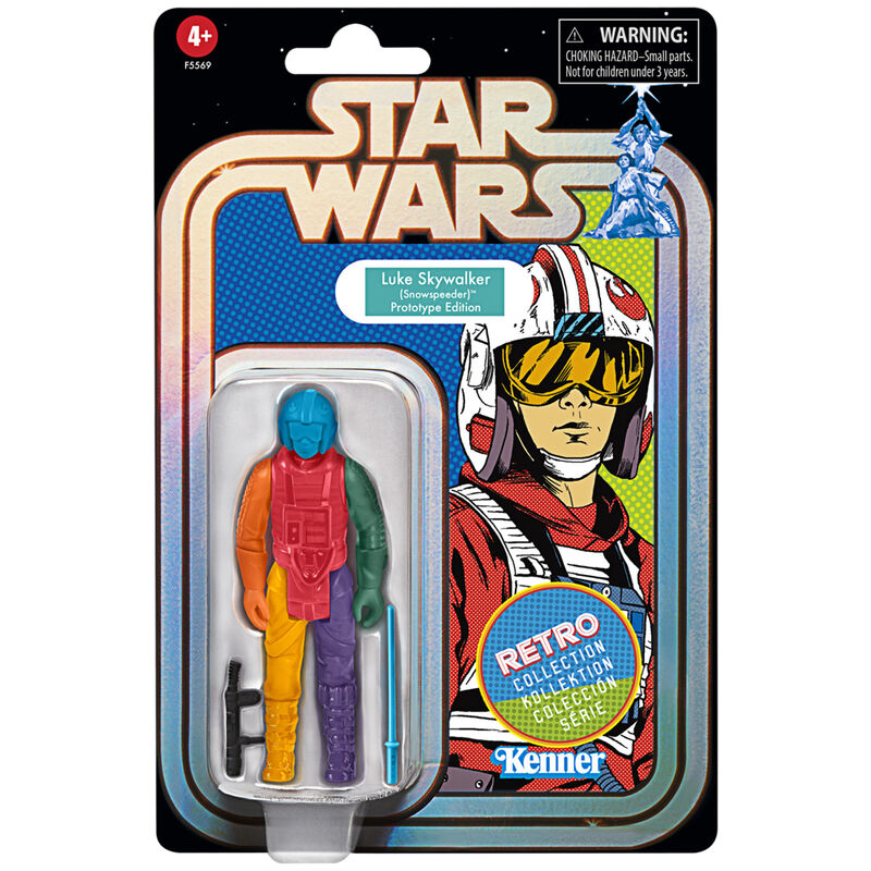 Luke Skywalker Retro Colecction Star Wars 9,5cm