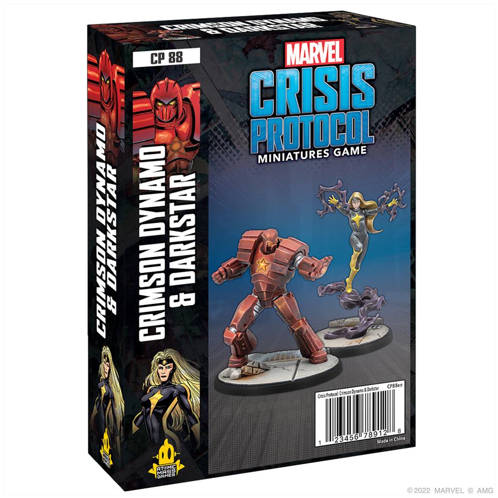 MCP: Crimson Dynamo & Darkstar (Inglés) - Marvel Crisis Protocol
