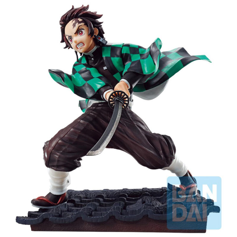 Figura Tanjiro Kamado Demon Slayer Kimetsu No Yaiba 14cm frikibase.com