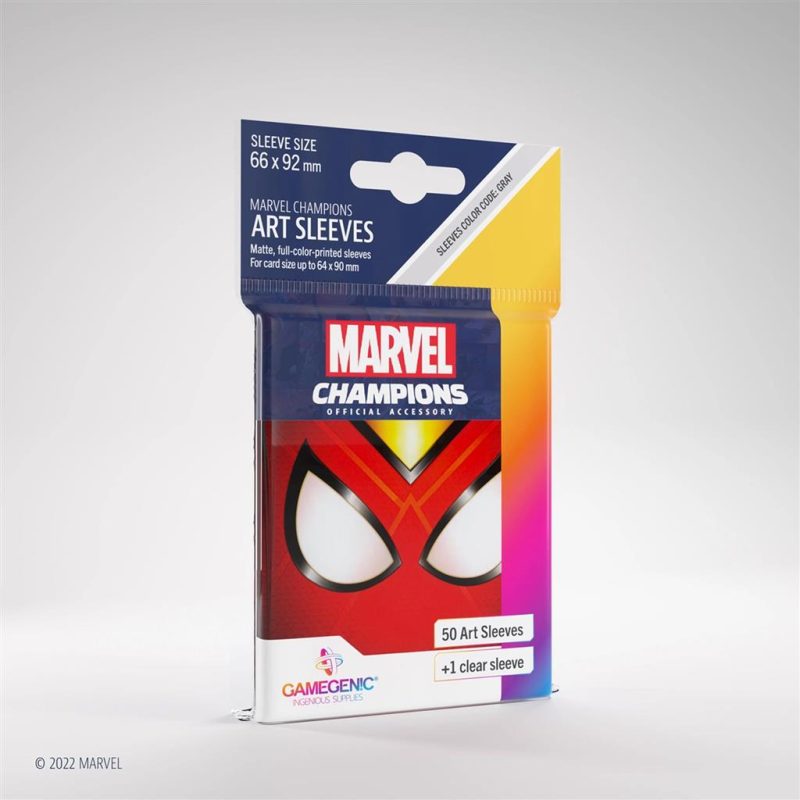 Fundas Marvel Champions de  Spider-Woman ilustradas (51 uds)