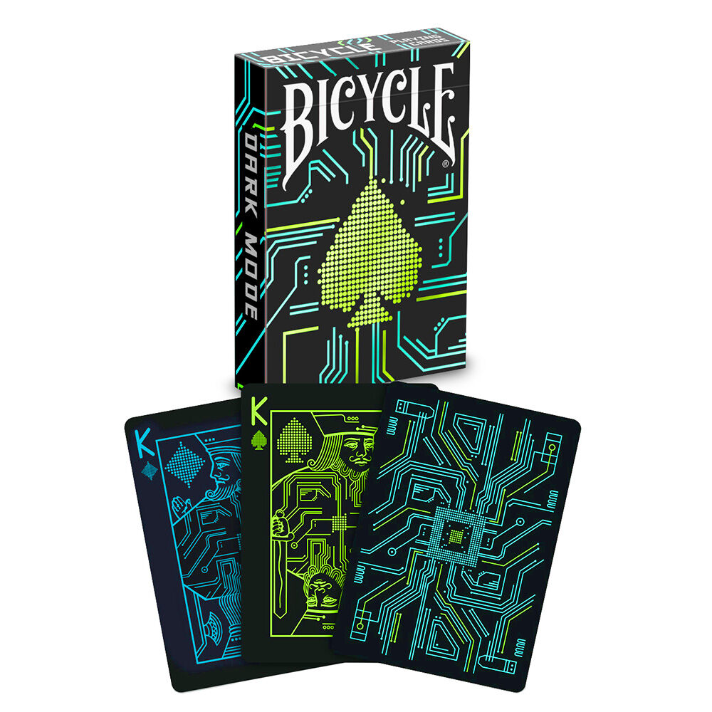 Baraja cartas Poker Bicycle Dark Mode de BICYCLE - Frikibase.com