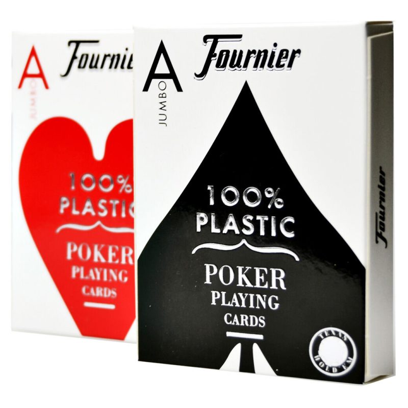 Barajas cartas Poker plastico