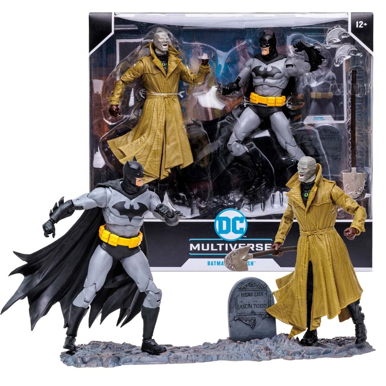 Blister 2 figuras Batman VS Hus Muliverse DC Comics 17cm de MCFARLANE TOYS - Frikibase.com