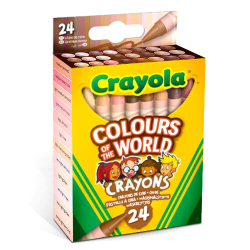 Blister 24 Ceras Colours of the World Crayola de CRAYOLA - Frikibase.com