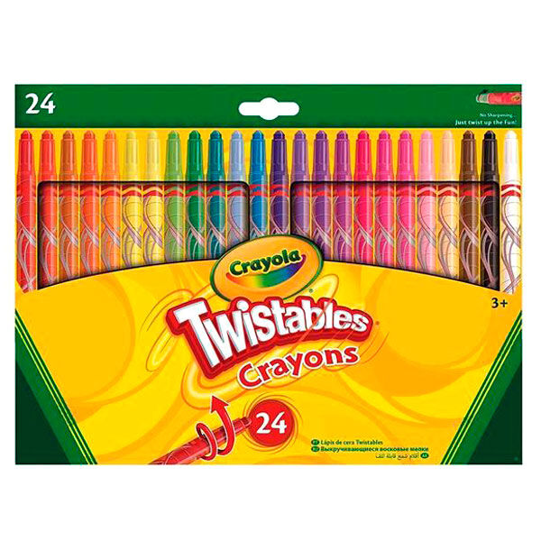 Blister 24 Ceras Twistables Crayola de CRAYOLA - Frikibase.com