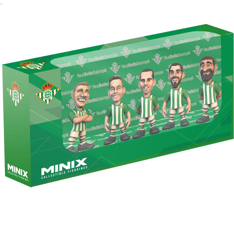 Blister 5 figuras Minix Real Betis Club 7cm de MINIX - Frikibase.com