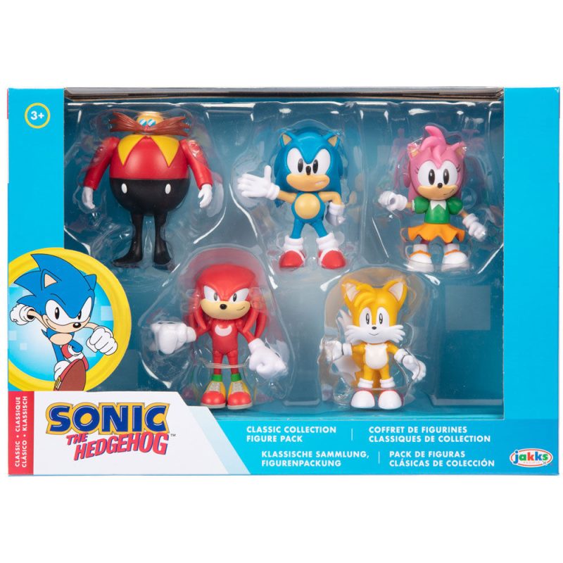 Blister 5 figuras Sonic The Hedgehog  6cm