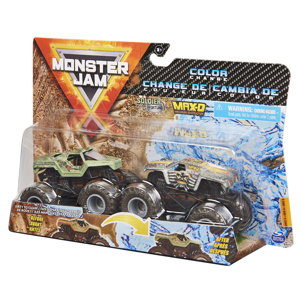 Blister coches Monster Jam 1:62 Surtido de SPIN MASTER - Frikibase.com