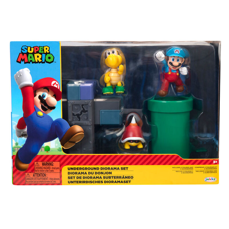 Blister diorama Subterraneo Super Mario Nintendo de JAKKS PACIFIC - Frikibase.com