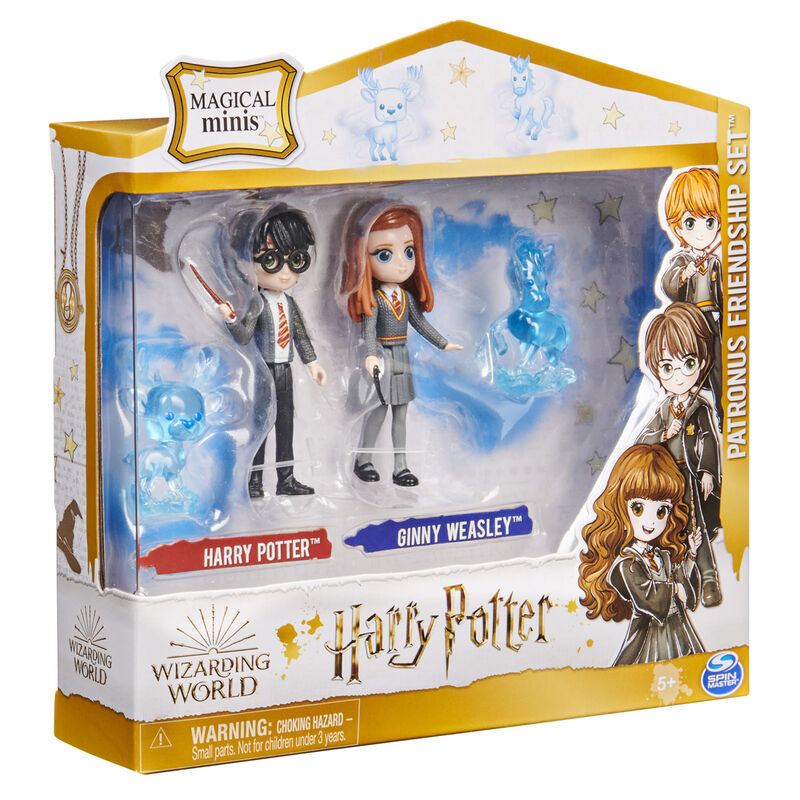 Blister figuras Magical Minis Harry and Ginny Harry Potter Wizarding World de SPIN MASTER - Frikibase.com