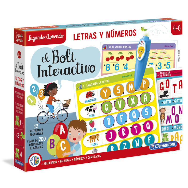 Boli Interactivo Letras y Numeros Español de CLEMENTONI - Frikibase.com