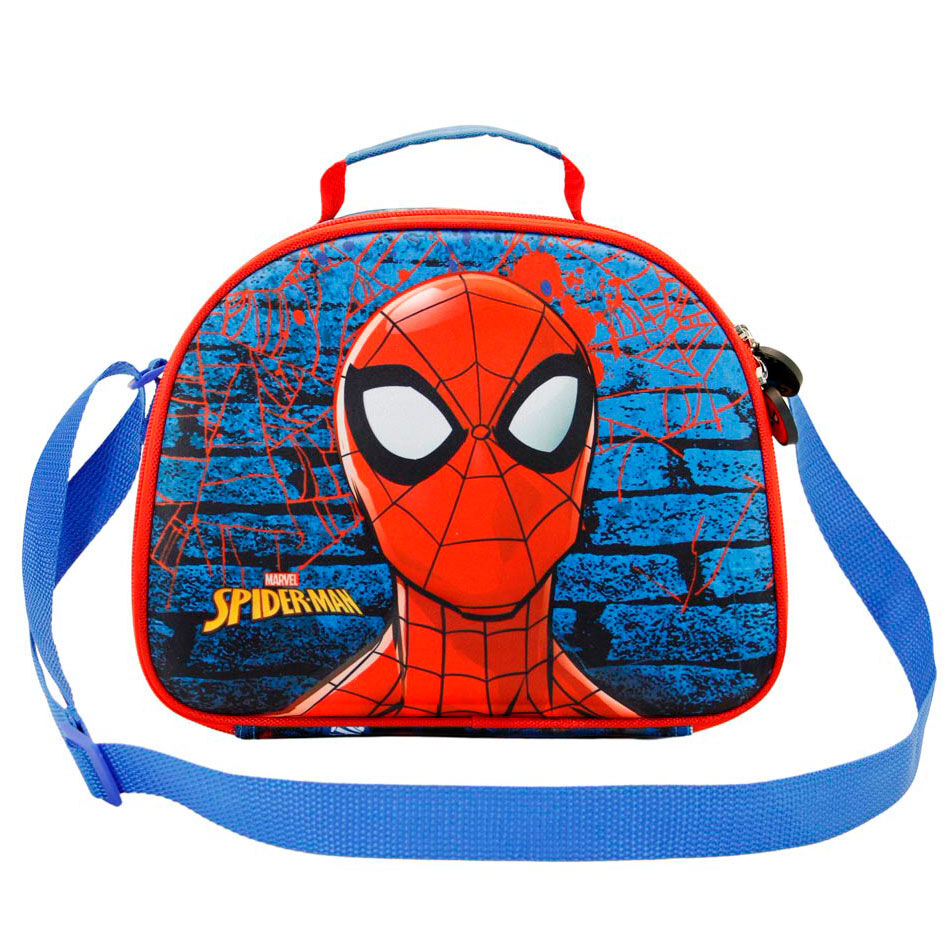 Bolsa portameriendas 3D Badoom Spiderman Marvel de KARACTERMANIA - Frikibase.com