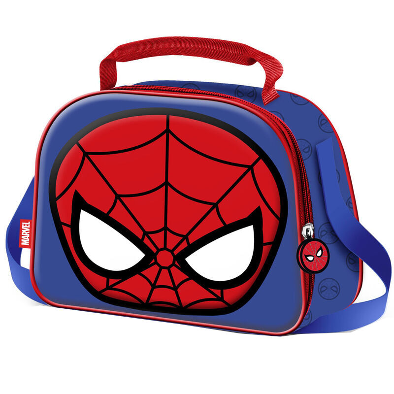 Bolsa portameriendas 3D Bobblehead Spiderman Marvel de KARACTERMANIA - Frikibase.com