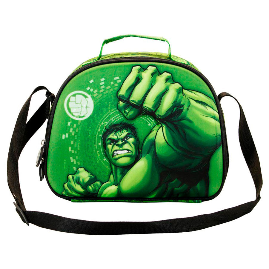 Bolsa portameriendas 3D Fist Hulk Marvel de KARACTERMANIA - Frikibase.com