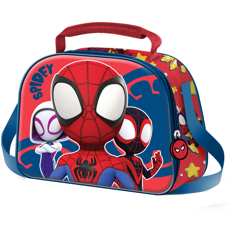 Bolsa portameriendas 3D Gang Spidey Spiderman Marvel de KARACTERMANIA - Frikibase.com