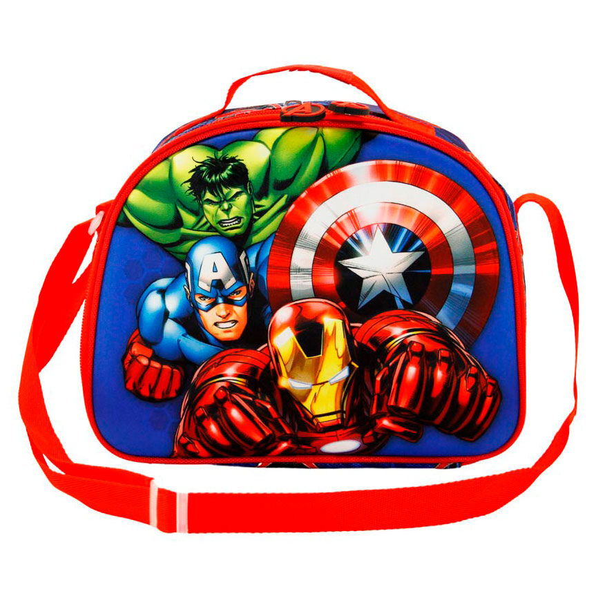 Bolsa portameriendas 3D Los Vengadores Avengers Marvel de KARACTERMANIA - Frikibase.com