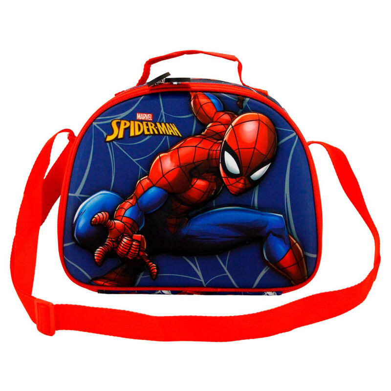 Bolsa portameriendas 3D Motions Spiderman Marvel de KARACTERMANIA - Frikibase.com