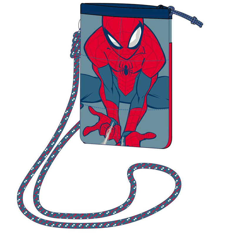 Bolso Funda Smartphone Spiderman Marvel