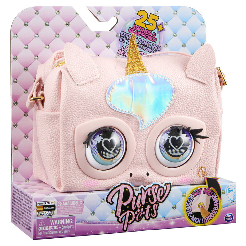 Bolso Interactivo Unicornio Purse Pet de SPIN MASTER - Frikibase.com